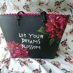 Betsey Johnson "Let Your Dreams Blossom" Tote